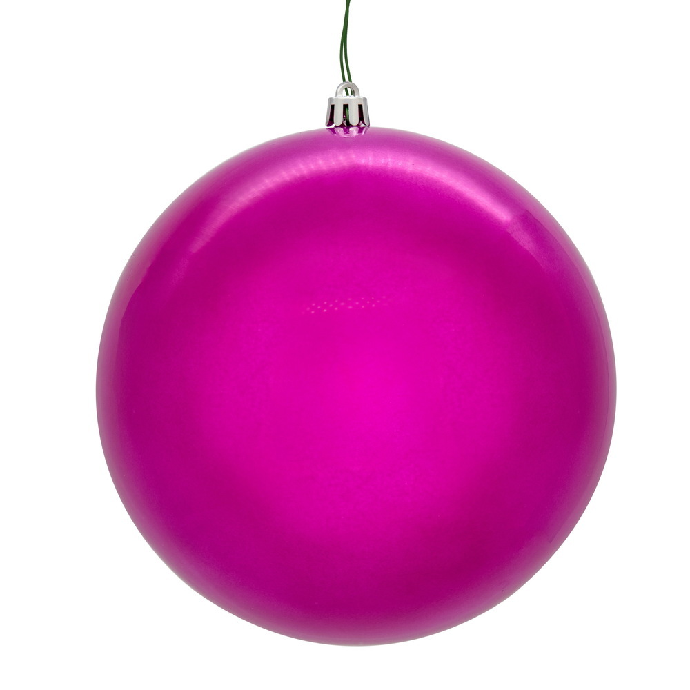 Vickerman Hot Pink Ball Ornament