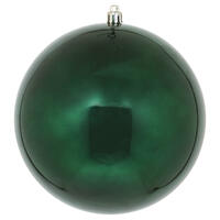 4" MidntGrn Candy Ball UV Drilled 6/Bag