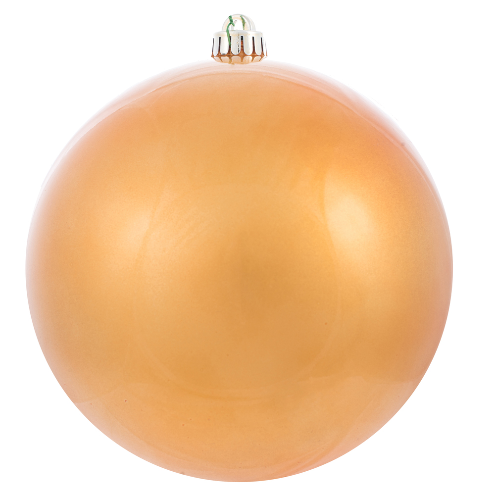 Vickerman Copper/Gold Ball Ornament