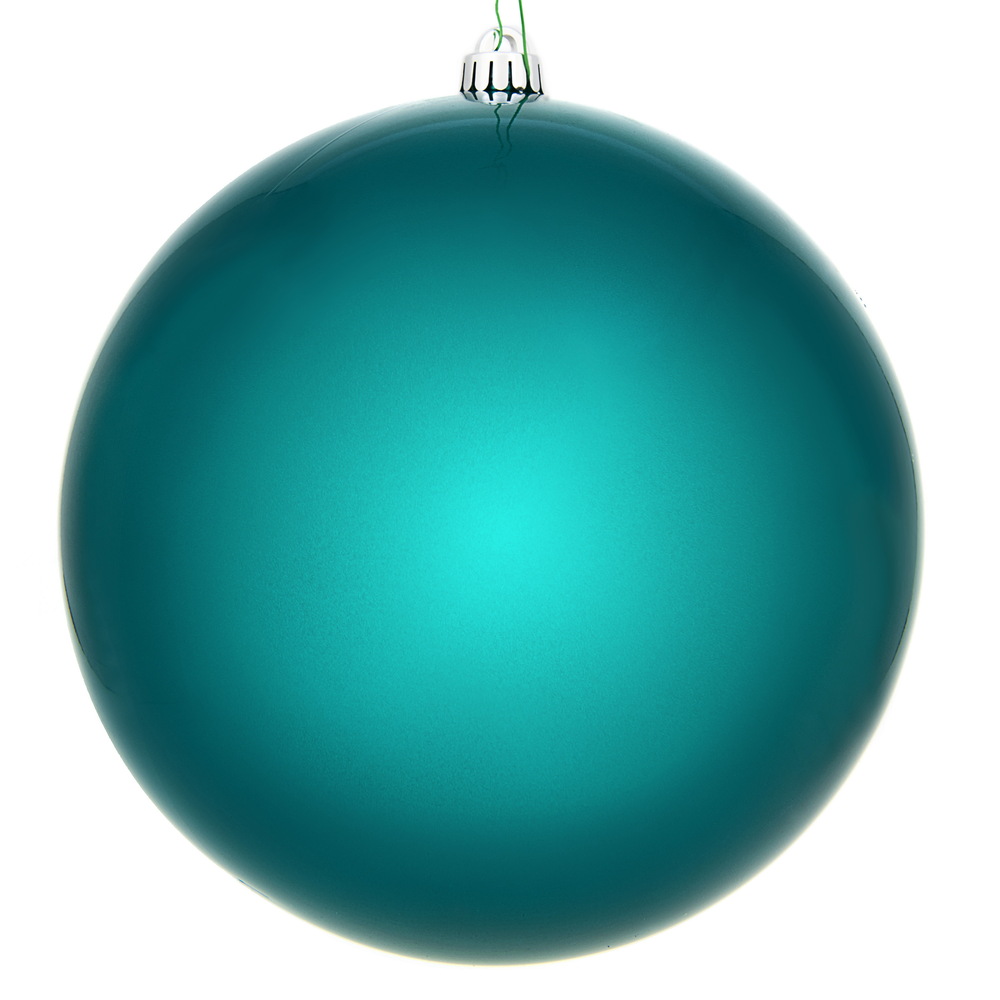 Vickerman Dark Teal Ball Ornament