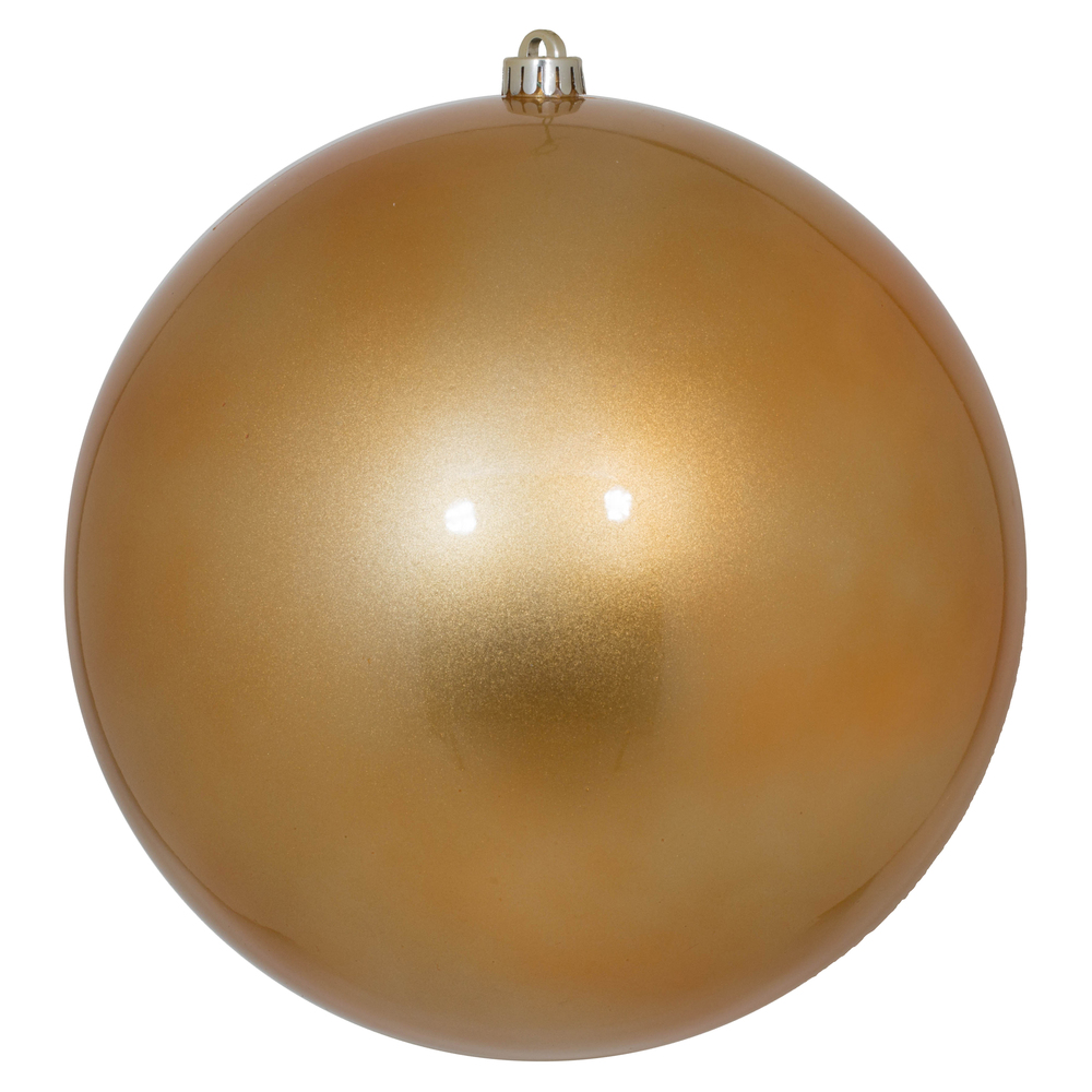 Vickerman Copper/Gold Ball Ornament