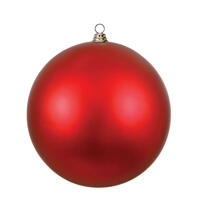 15.75" Red Matte Ball UV