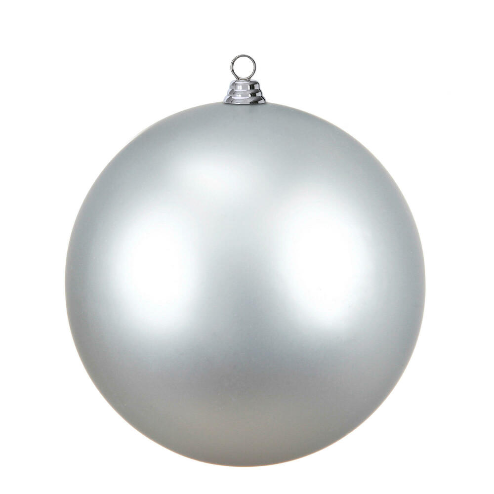 Vickerman Silver Ball Ornament
