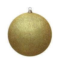 15.75" Gold Glitter Ball 