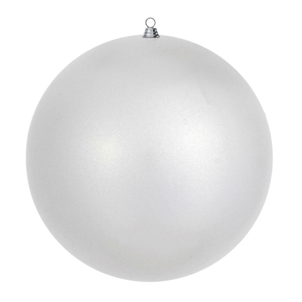 Vickerman Silver Ball Ornament
