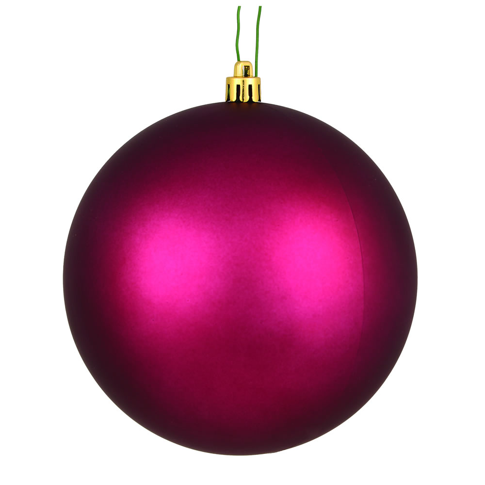Vickerman Berry Red Ball Ornament