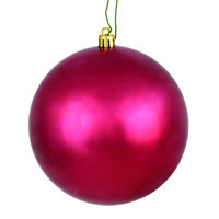 Vickerman Berry Red Ball Ornament