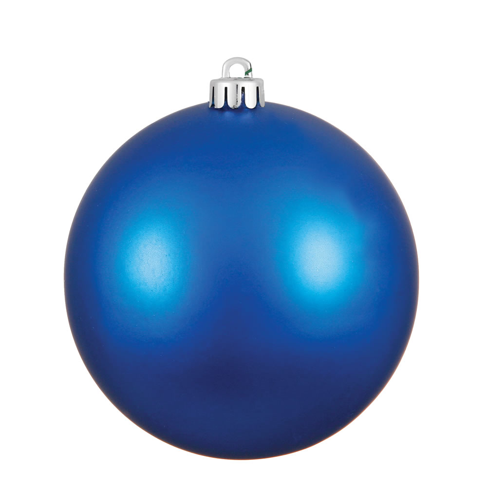 Vickerman Blue Ball Ornament