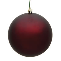 Vickerman Burgundy Ball Ornament
