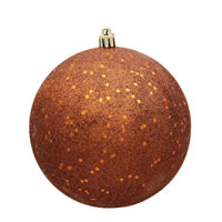 Vickerman Copper Ball Ornament