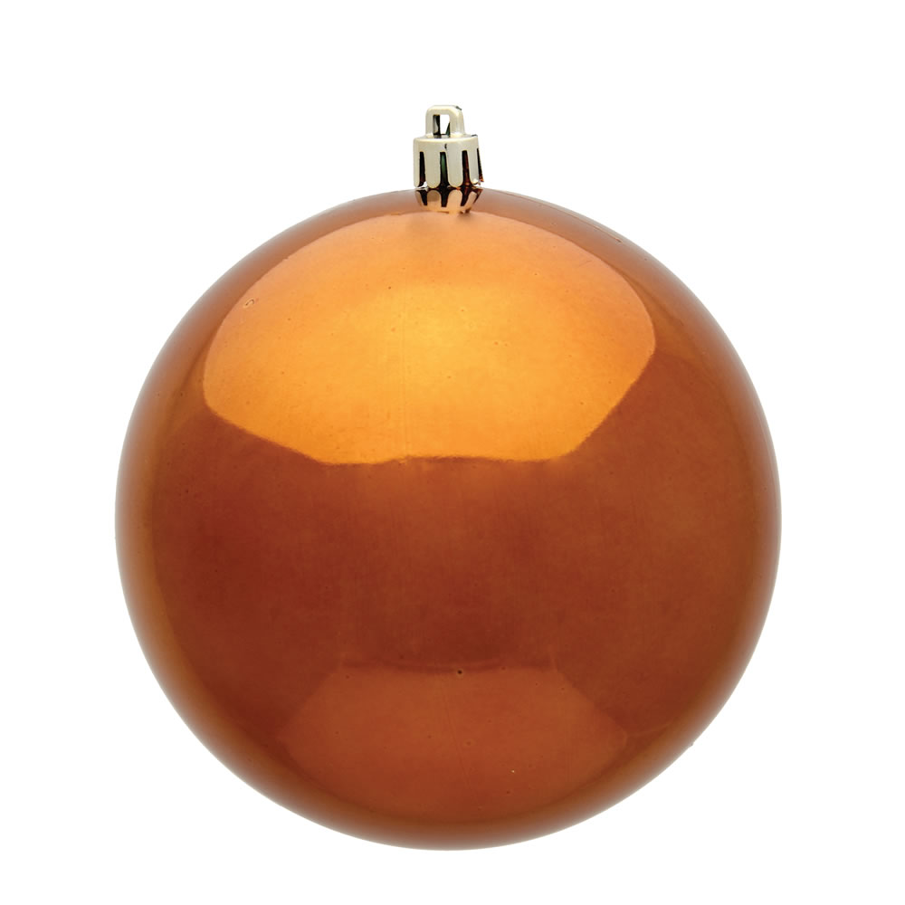Vickerman Copper Ball Ornament