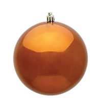Vickerman Copper Ball Ornament