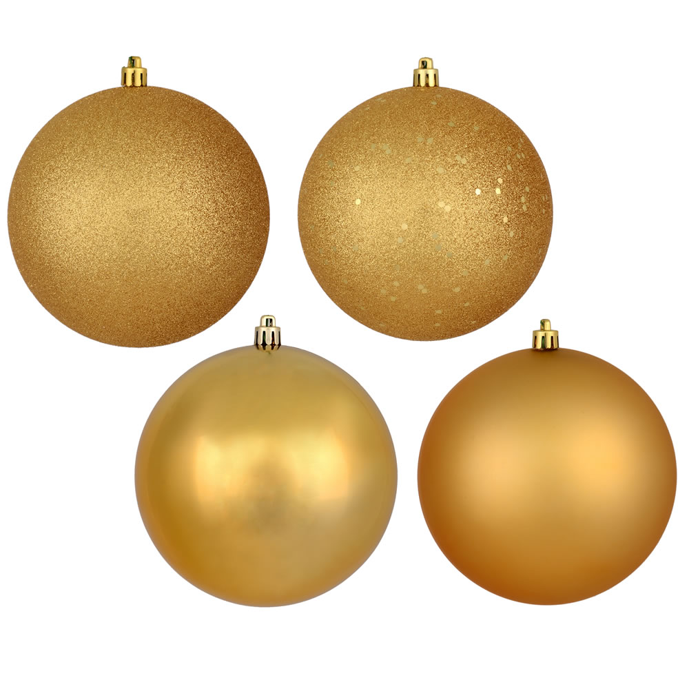Vickerman Copper/Gold Ball Ornament
