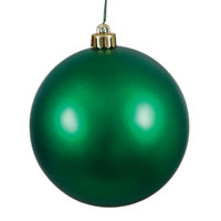 12" Emerald Matte Ball UV Drilled Cap