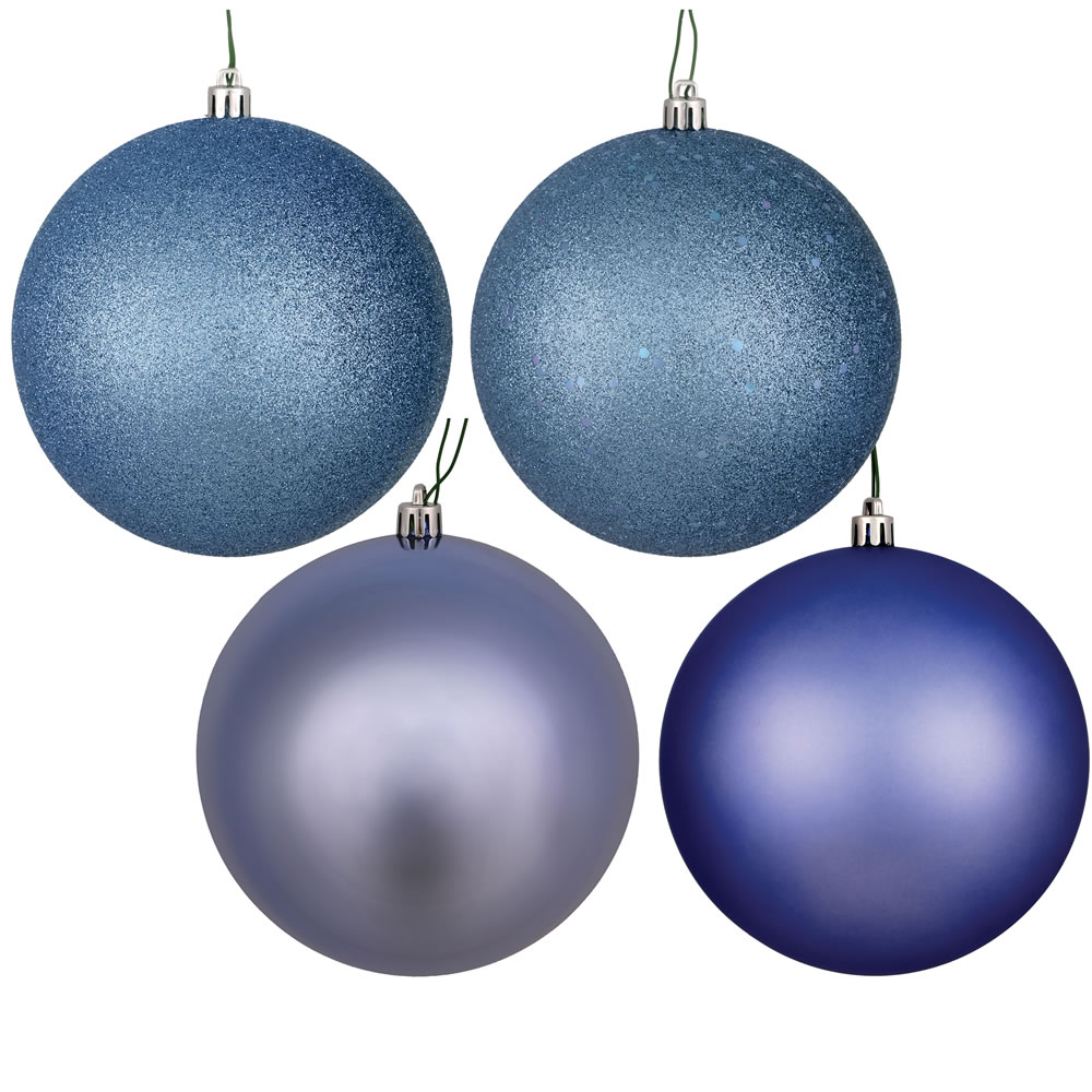 Vickerman Periwinkle Ball Ornament