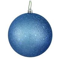 Vickerman Periwinkle Ball Ornament