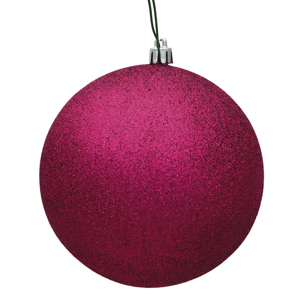 Vickerman Fuchsia Ball Ornament