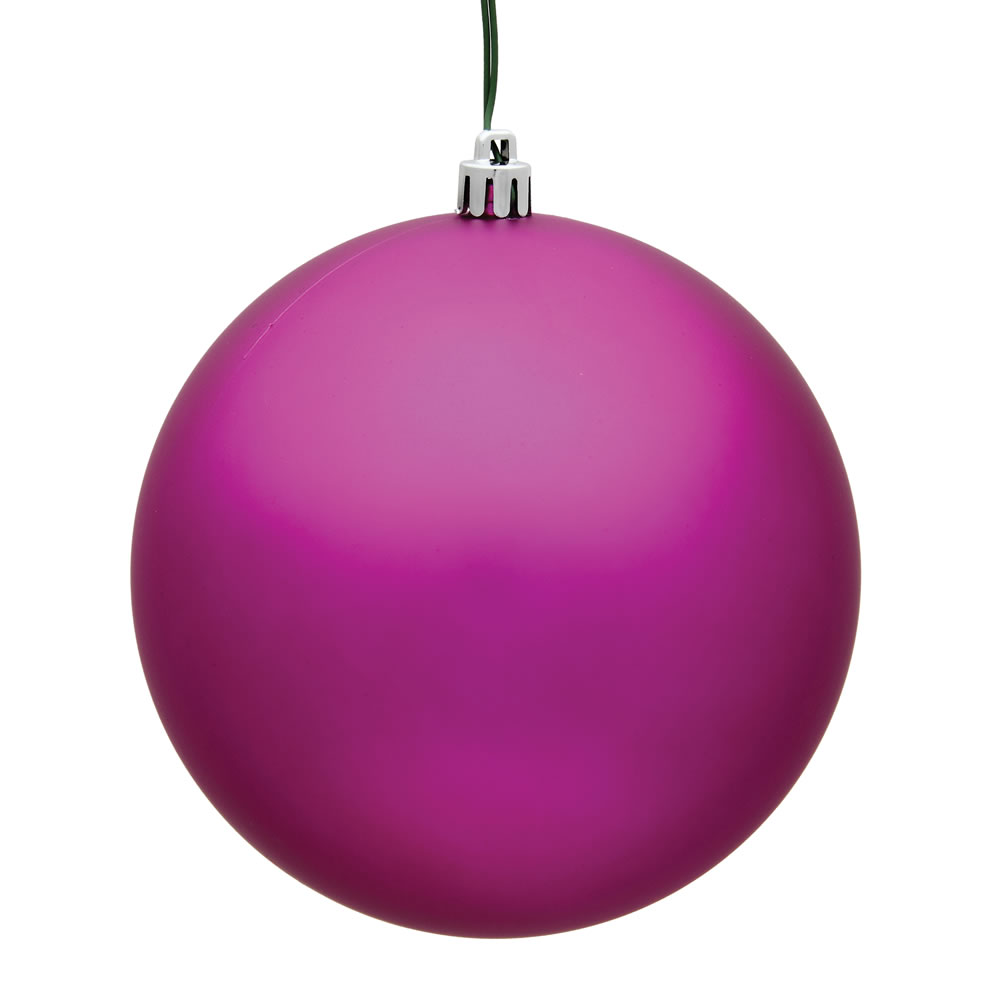 Vickerman Fuchsia Ball Ornament