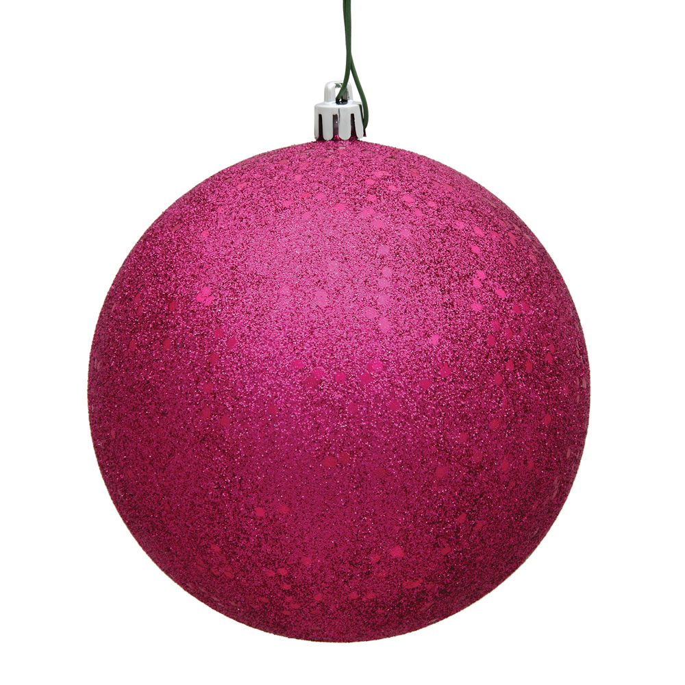 Vickerman Fuchsia Ball Ornament