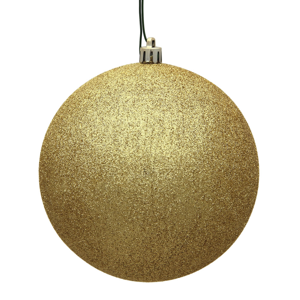 Vickerman Gold Ball Ornament