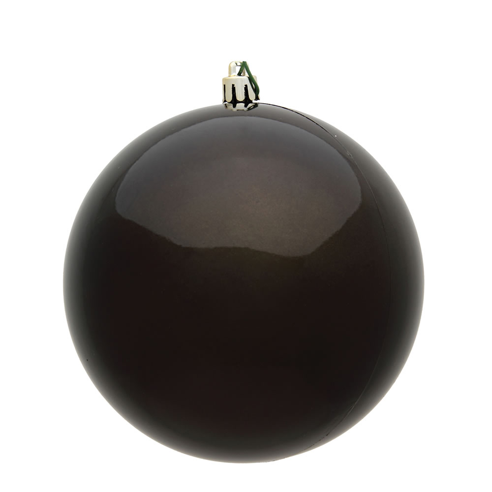 Vickerman Gunmetal Ball Ornament