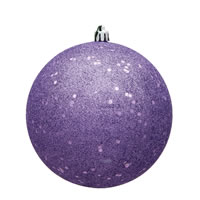 Vickerman Lavendar Ball Ornament