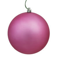 2.75" Mauve Matte Ball UV Drilled 12/Bag