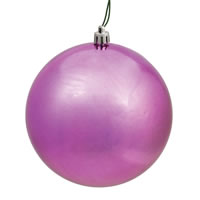 Vickerman Mauve Ball Ornament