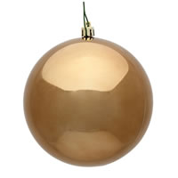 2.4" Mocha Shiny Ball UV 24/Bag