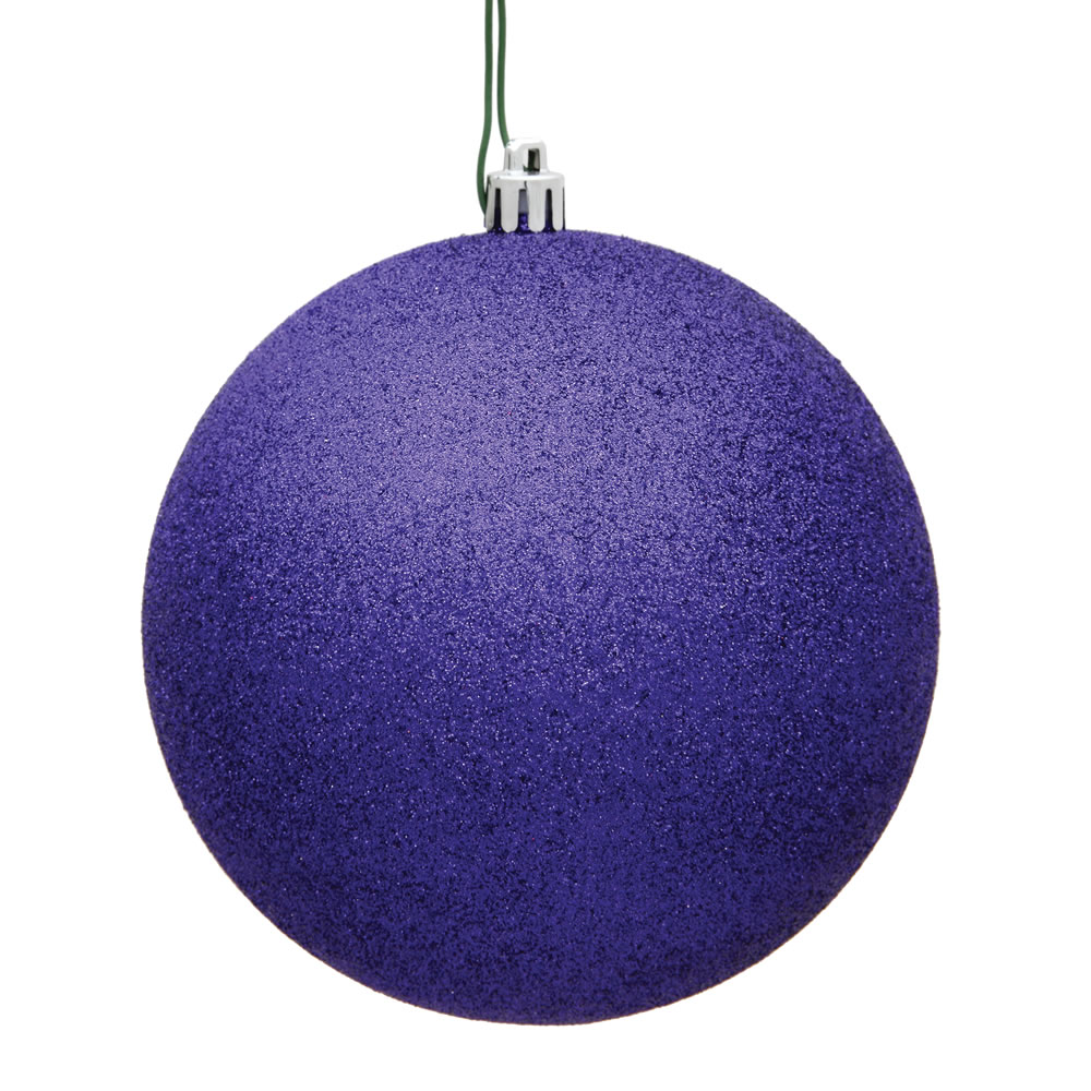 Vickerman Purple Ball Ornament