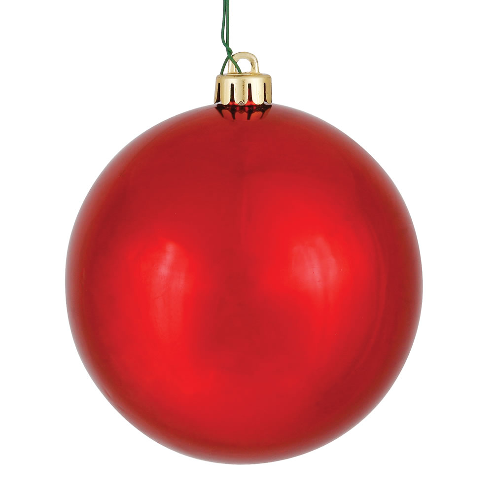 Vickerman Red Ball Ornament