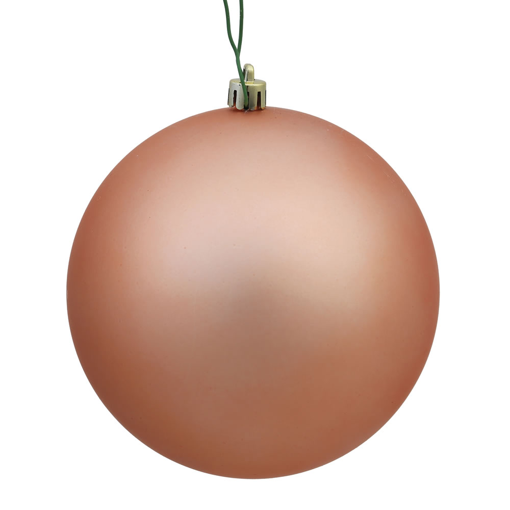 Vickerman Rose Gold Ball Ornament