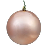 Vickerman Rose Gold Ball Ornament