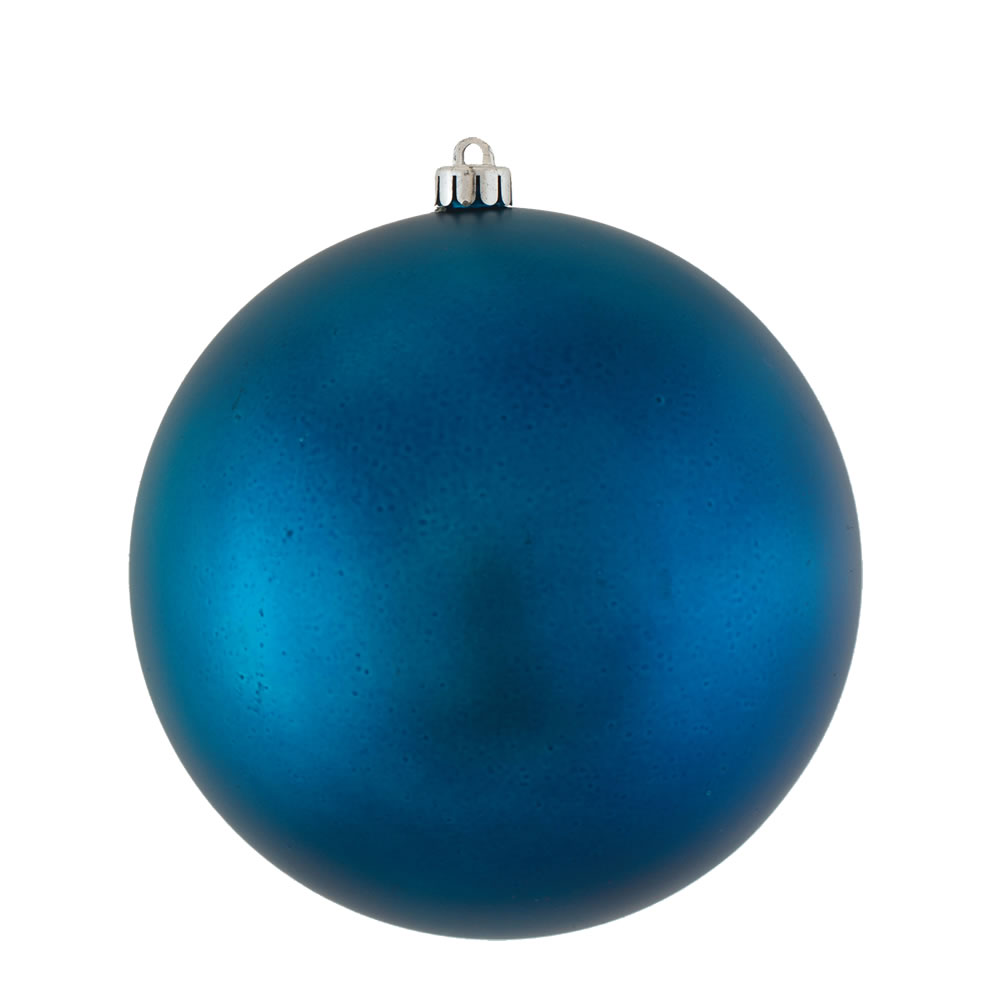 Vickerman Sea Blue Ball Ornament