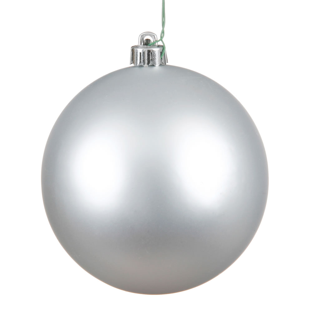 Vickerman Silver Ball Ornament