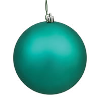 4.75" Teal Matte Ball UV Drilled 4/Bg