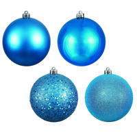 8" Turquois 4 Finish Ball Ast Drill 4/Bg