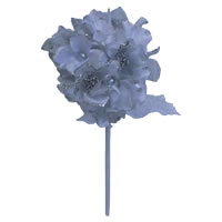 Vickerman 29" Velvet Sheer Hydrangea Aritificial Christmas Pick