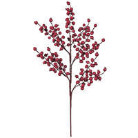 24" Red Crab Apple Mixed Berry Spray 3Bg