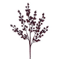 14" Burgundy Crab Apple Berry Pick 6/Bag