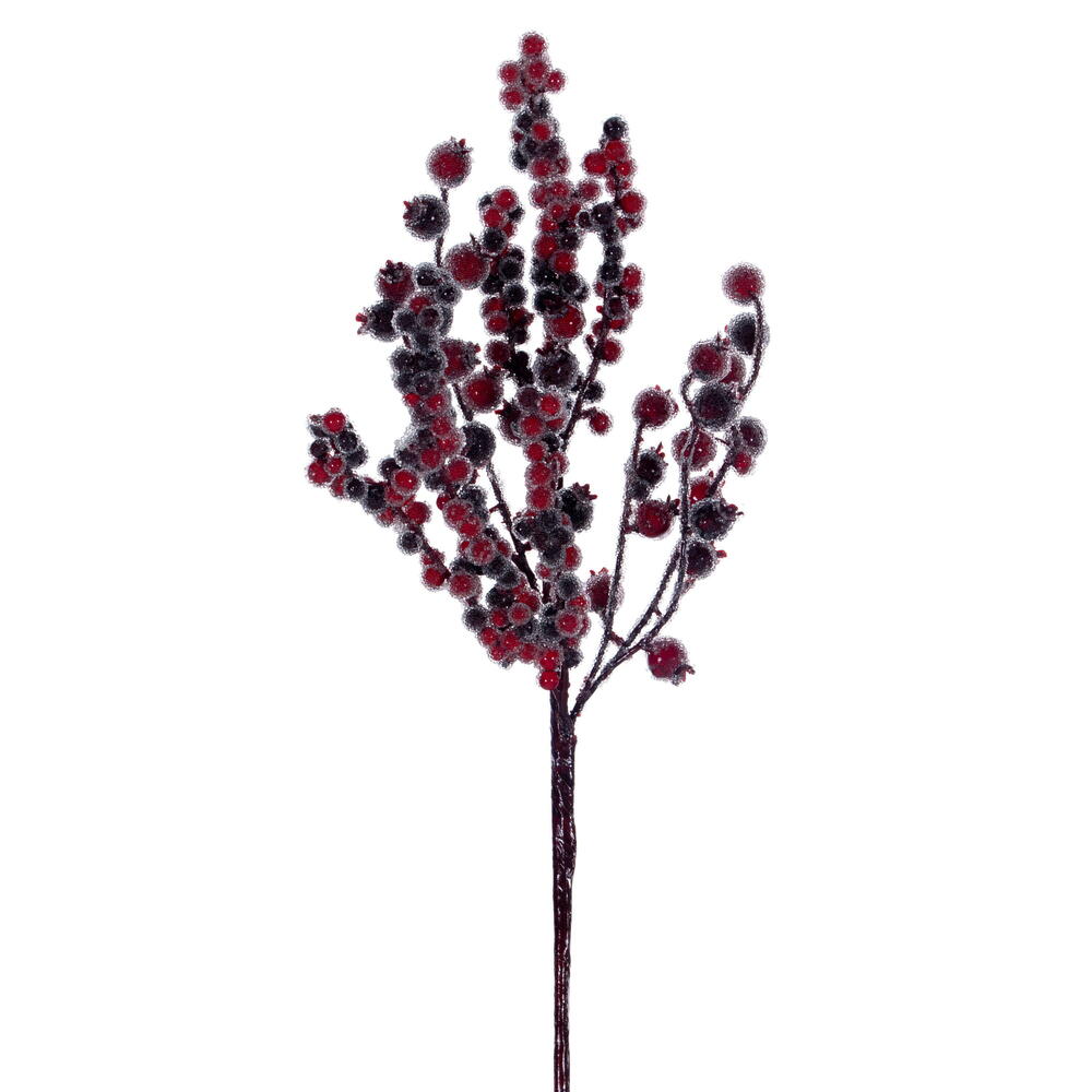 Vickerman 14" Winter Icy Berry Pick