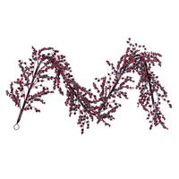Vickerman 72" Winter Icy Berry Garland