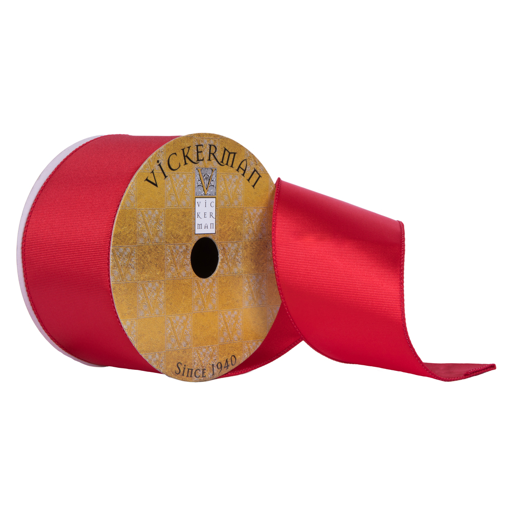 2.5"x10yd Sangria Red Ribbon