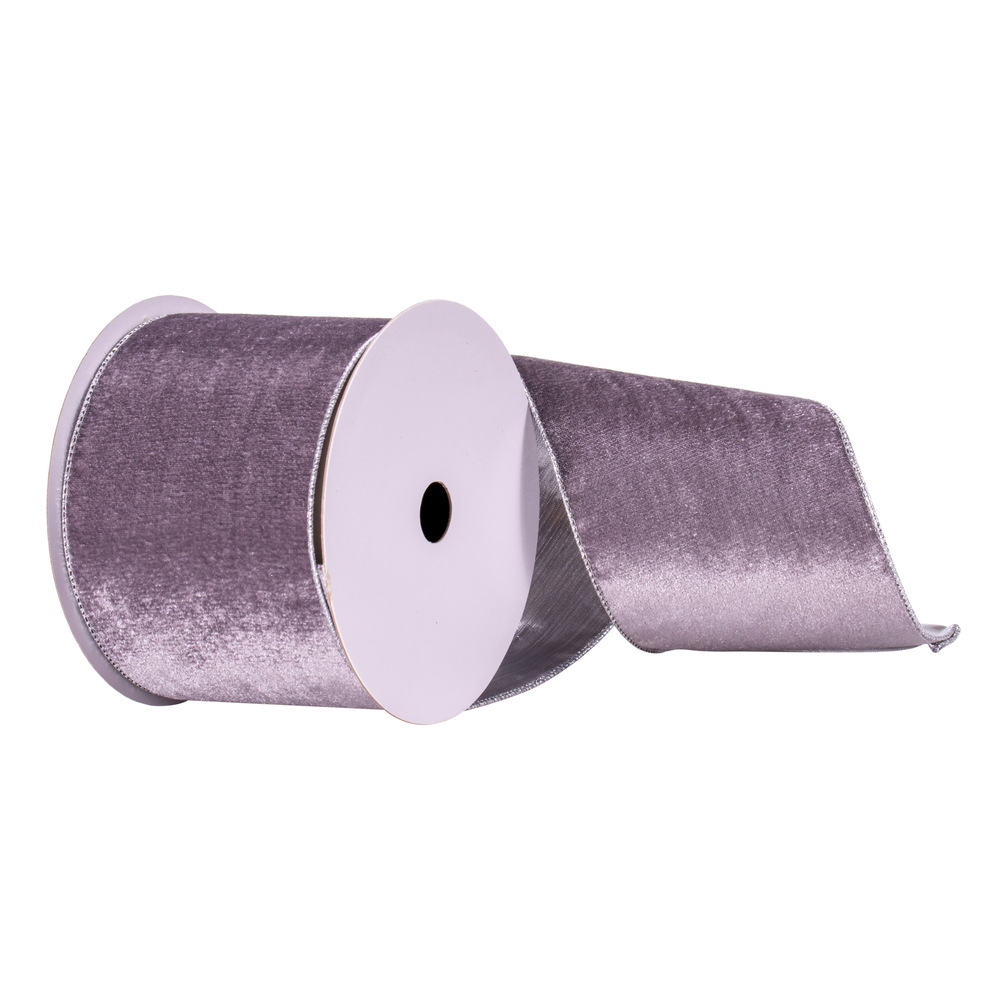 4"x10yd Silver Ribbon