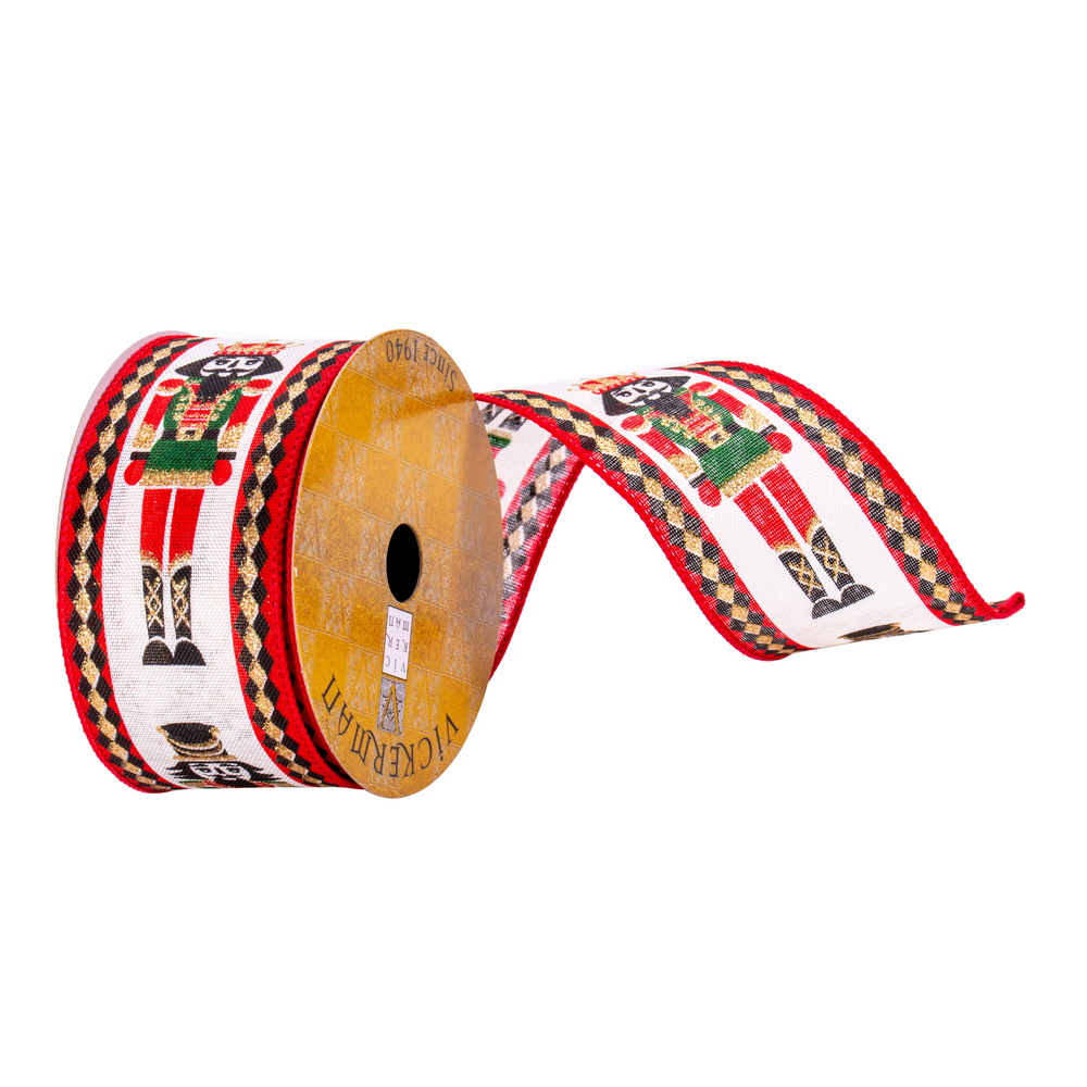 Vickerman Nutcracker Ribbon
