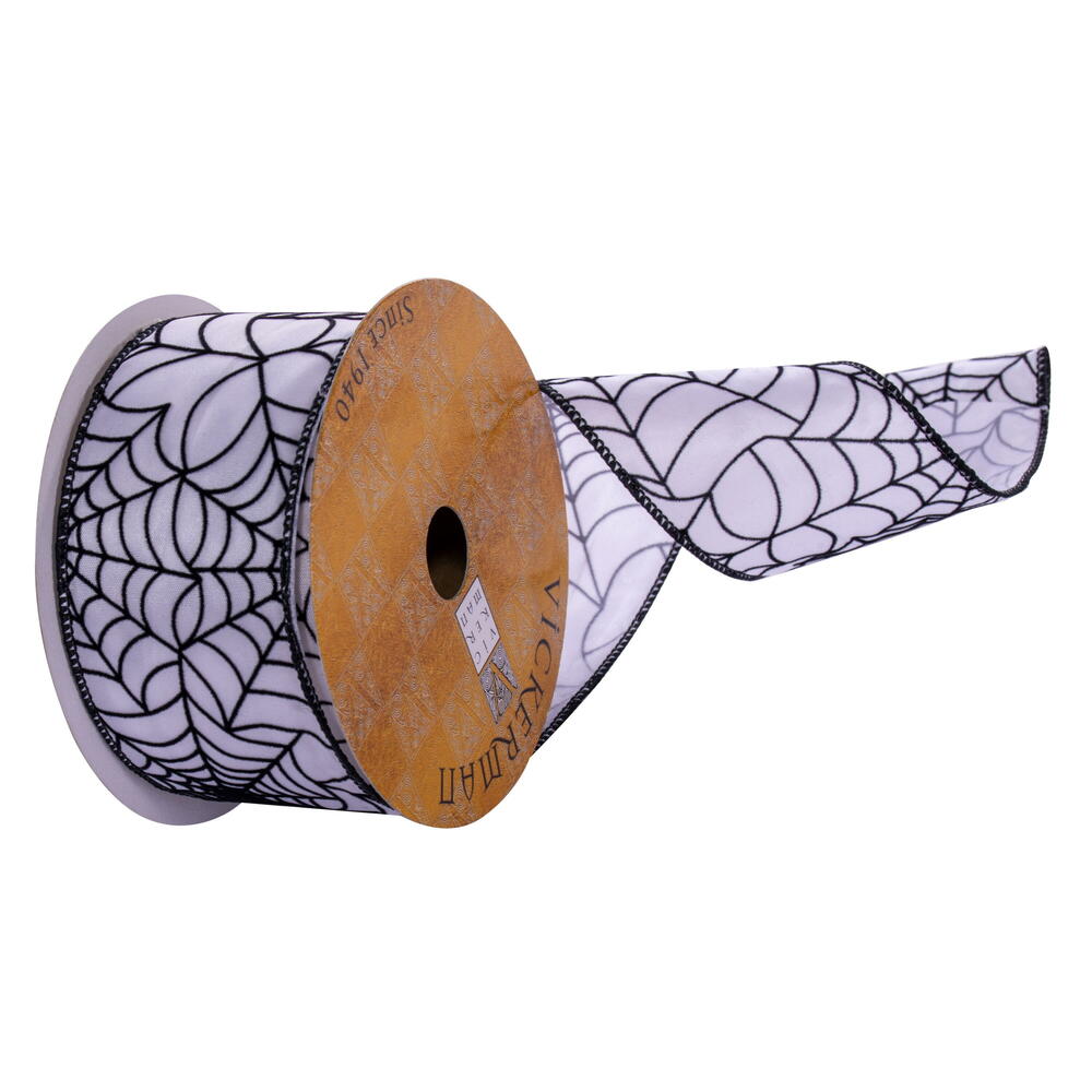 Vickerman 2.5" x 10 Yards Bats Ribbon