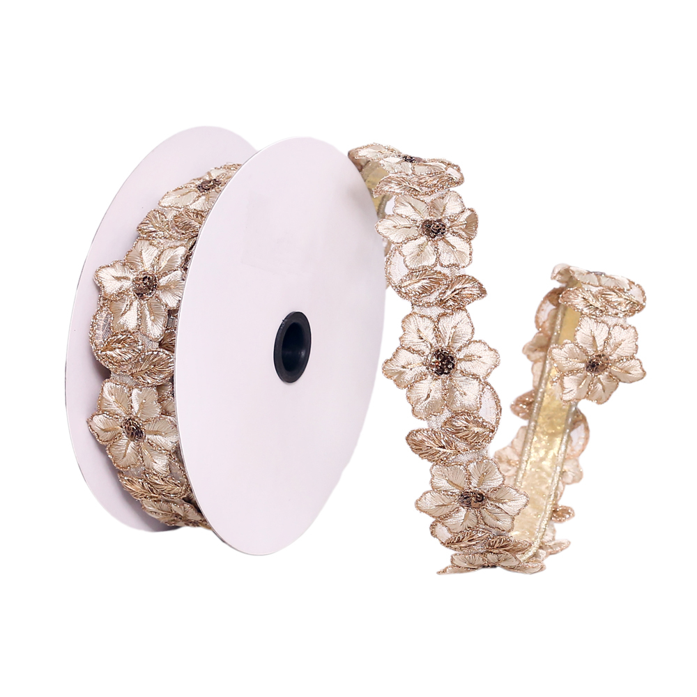 Vickerman Flower Wired Edge Christmas Ribbon