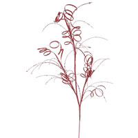 Vickerman 35" Glitter Curly Aritificial Christmas Spray