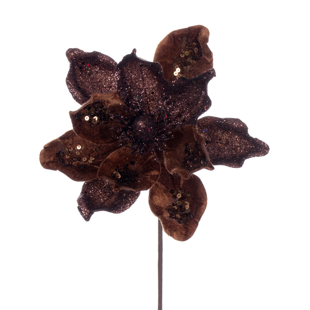 Vickerman 15" Deluxe Magnolia Stem