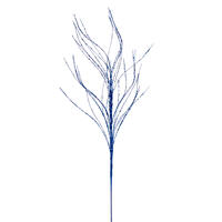 Vickerman 37" Wavy Twig Glitter Spray